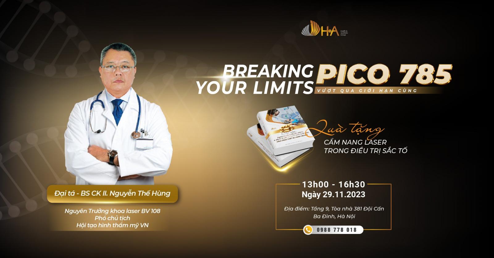 BREAK THE LIMITS - VƯỢT QUA GIỚI HẠN CÙNG PICO 785