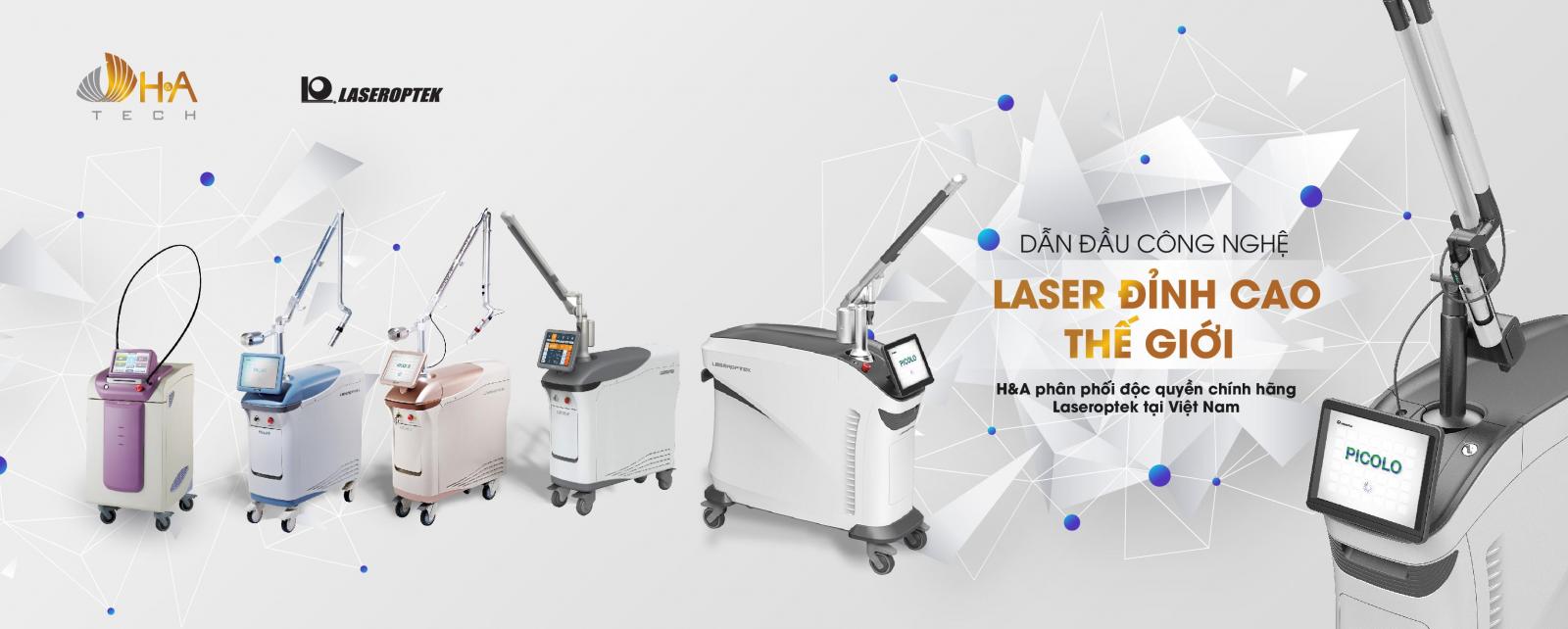 Thiết bị thẩm mỹ công nghệ cao LaserOptek