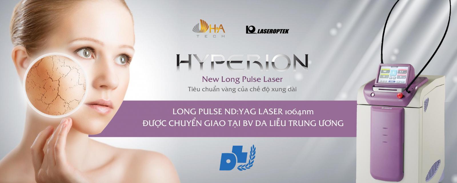 Công nghệ Long Pulse Nd:YAG Laser 1064nm chuyển giao đến Bệnh viện