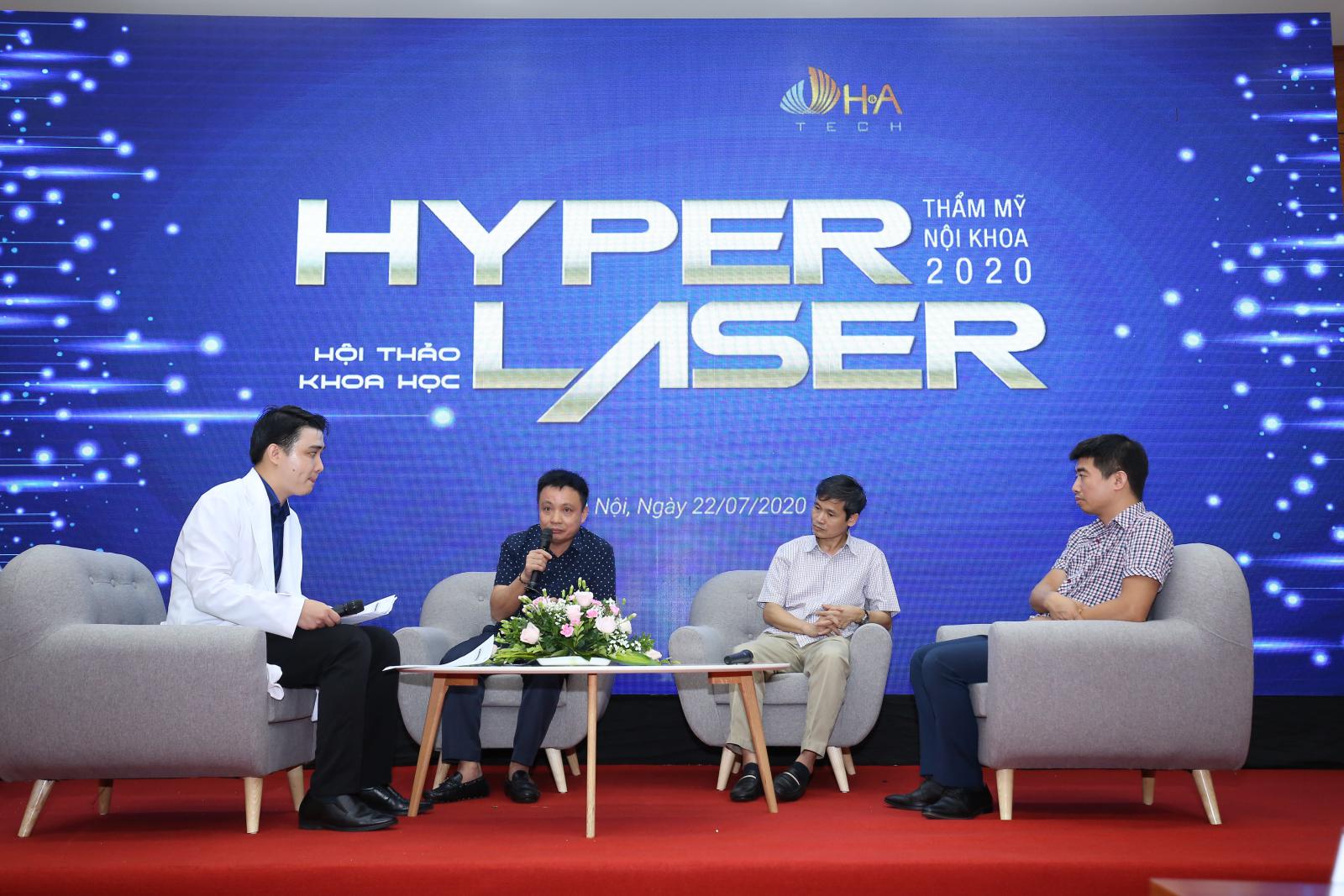 Hội thảo khoa học Hyper Laser quy tụ các bác sĩ đầu ngành